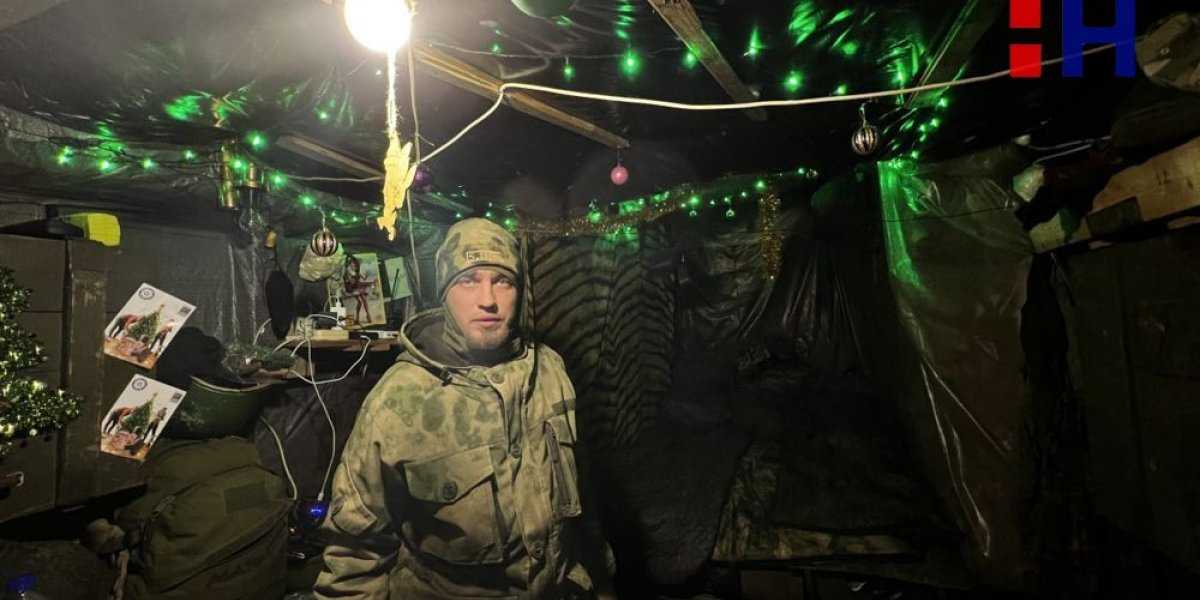 Новый год на передовой: как защитники Донбасса готовятся к праздникам — эксклюзивный репортаж