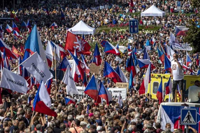 В Чехии испугались бунта среди населения и винят в нем снова Россию