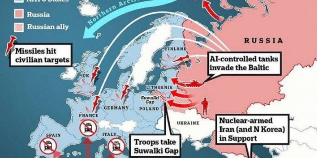 Западные СМИ: Россия захватит весь мир, когда Путину будет 92 года