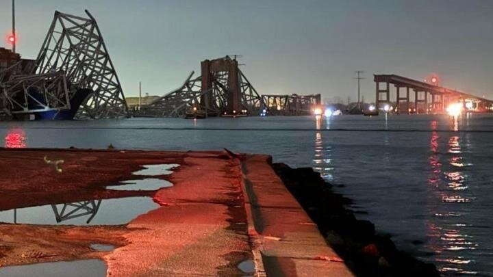 Мост в Мэриленде обрушился по вине украинского капитана. "Ответка" за Крымский мост не заставила себя долго ждать