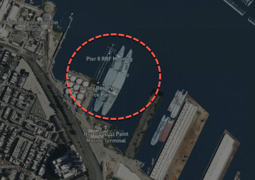 Рухнувший в Балтиморе мост заблокировал суда "быстрого реагирования" ВМС США