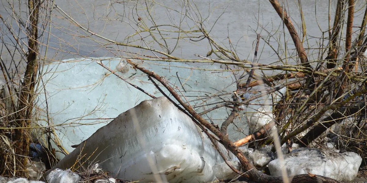 В Искитимском районе лёд на Берди тронулся, вода спала - взрывчатка не потербовалась!