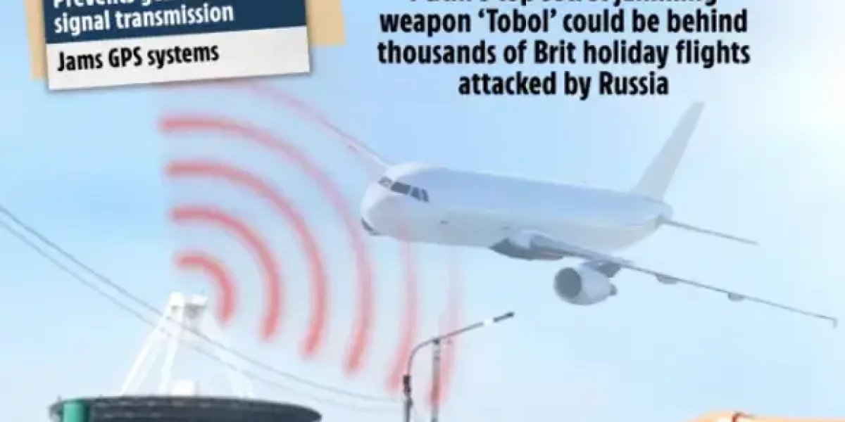 "Секретное оружие Путина". Из-за чего слепнут тысячи британских самолетов