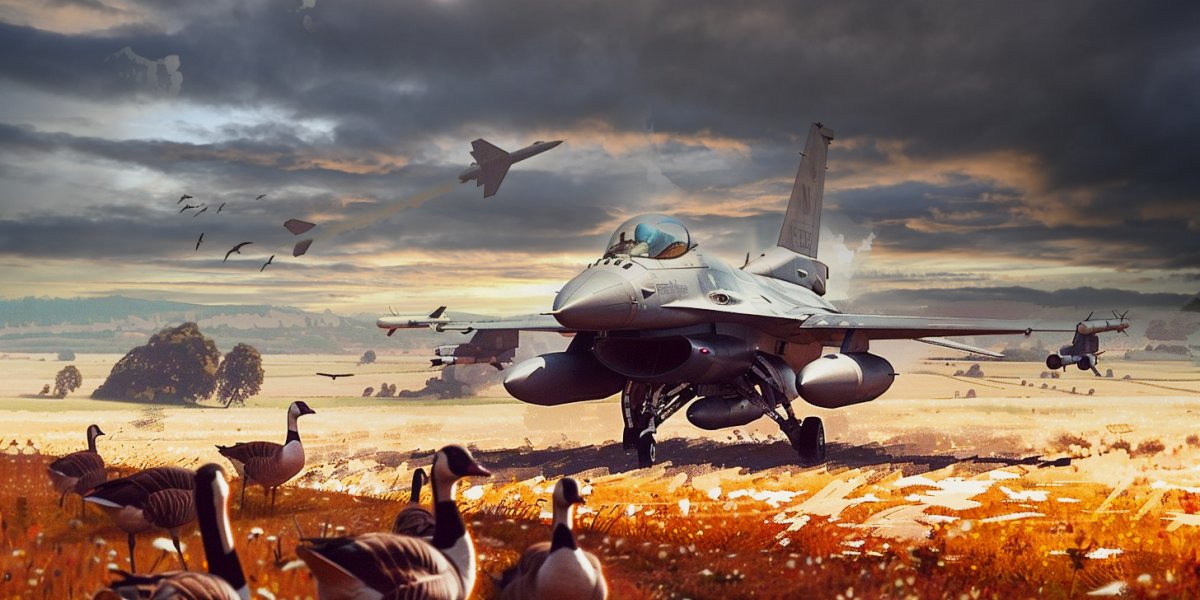 F-16 придётся садиться в поле: Русские разбомбили аэродромы