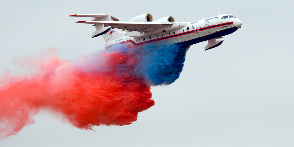 Сможет ли российский Бе-200 потушить возгорание на "Рипере" и "Глобал Хоуке" в Черном море