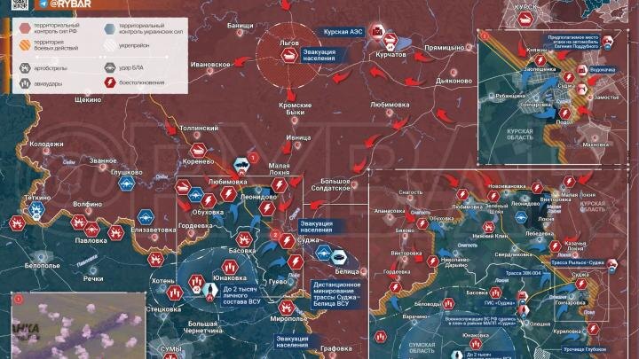 Разбор атаки в Курской области: Враг штурмует Суджу. Побег из Нью-Йорка. Наши освободили Сергеевку. Ранение Поддубного – Горячая сводка СВО