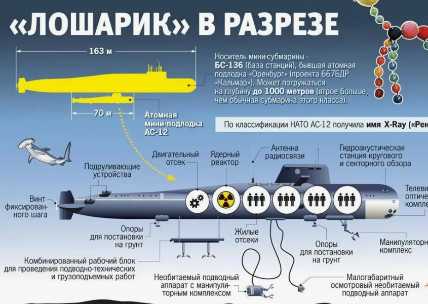 "Россия создаёт спецподразделение "ГУГИ", для диверсий на подводных кабелях". Разведка ВМС США о новых возможностях подводных диверсантов РФ