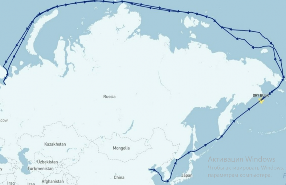 По СМП впервые прошёл огромный 294-метровый контейнеровоз типа Panamax. А французы - слабаки. Отказались