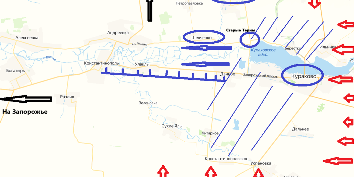 Кураховское направление. Оперативная обстановка на 02.11.2024 г.