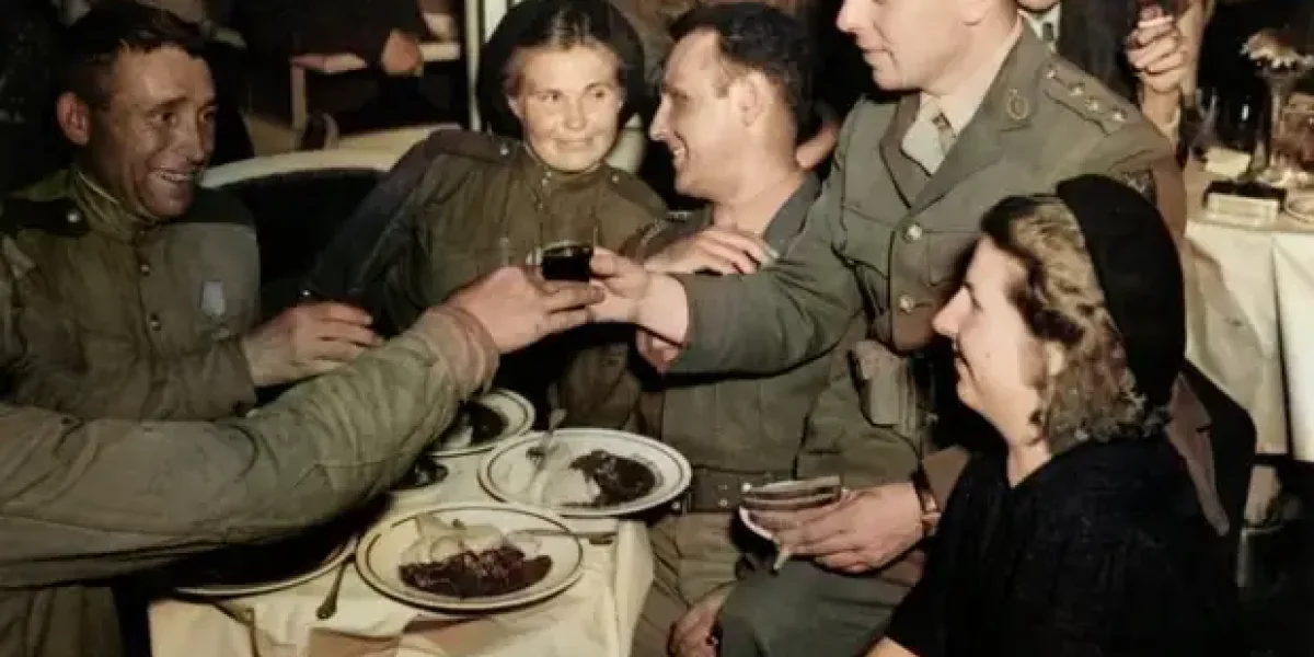 Тот самый банкет вечером 8 мая 1945-го. Чем наши так удивили американцев?