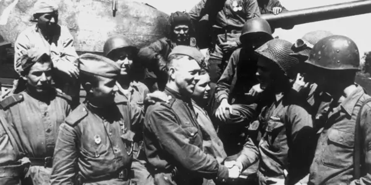Тот самый банкет вечером 8 мая 1945-го. Чем наши так удивили американцев?