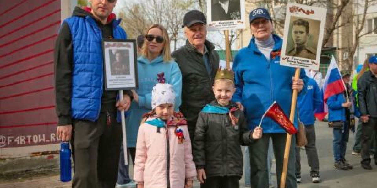 «Восточники» и жители Врангеля масштабно отпраздновали День Победы