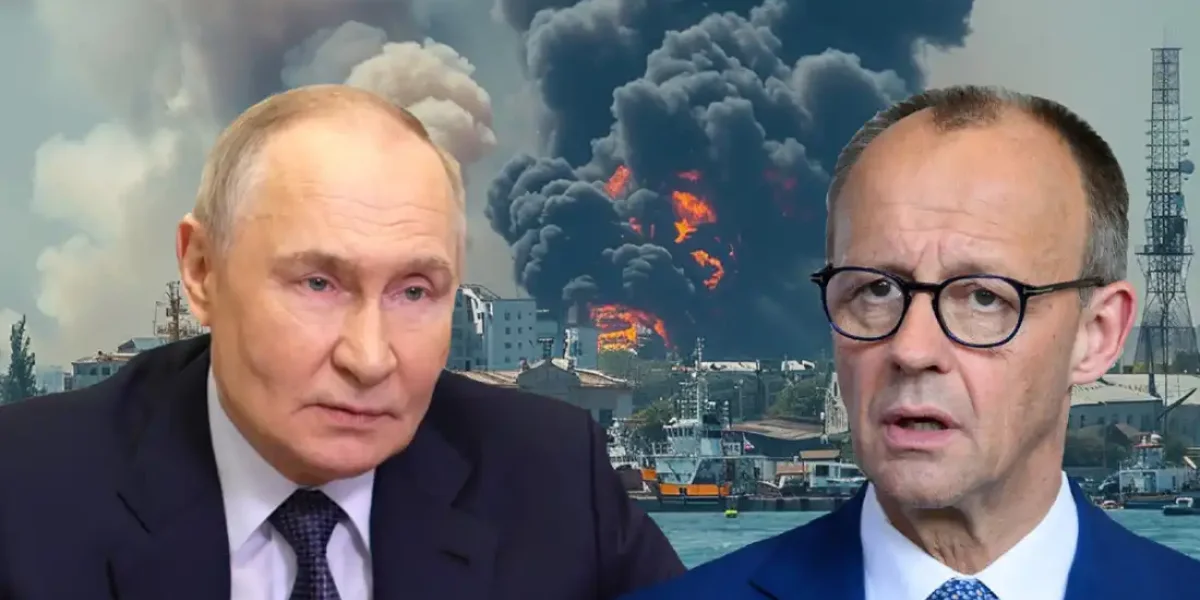 Вот это поворот! Путин втоптал Мерца в грязь: жуткий удар по одесскому порту — Киеву не видать оружия НАТО