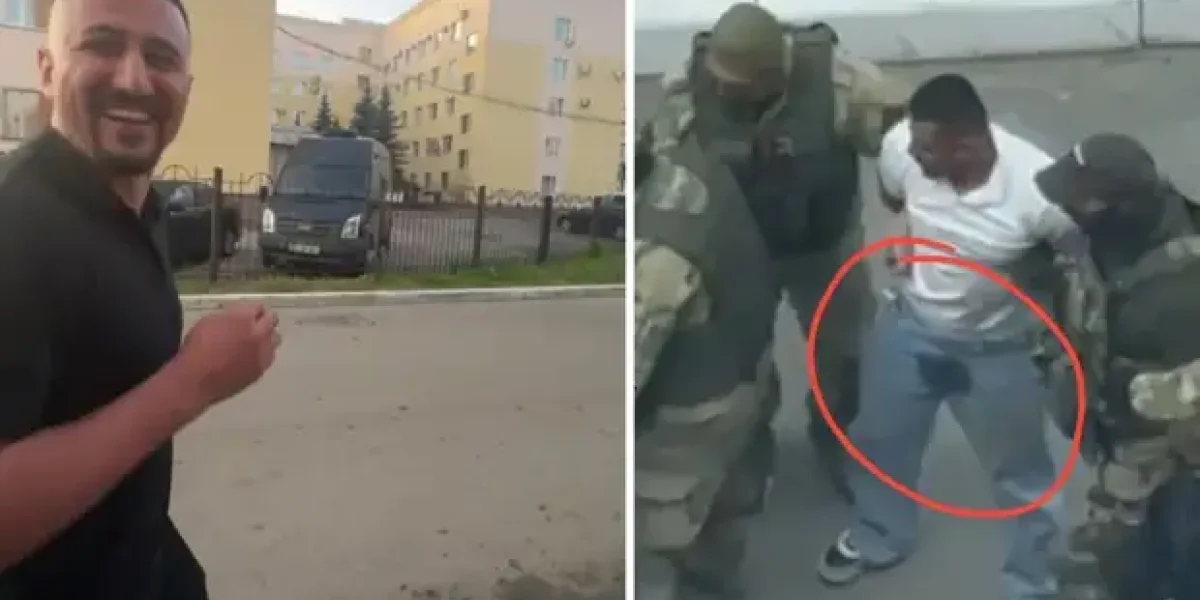 Узбек Бех, провозгласивший себя султаном Саранска, при задержании просто обоссался
