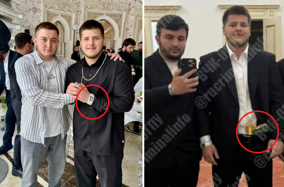 Часы за $7 млн, езда без прав и стрельба из пистолета. В сети бурно обсуждают свадьбу 17-летнего наследника «чеченского престола» Адама.