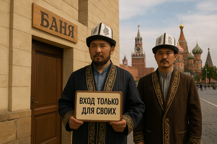 Вход в баню "только для своих" в Москве и "козлодрание" в Ростове. Как киргизы и другие приезжие обустраиваются в России.