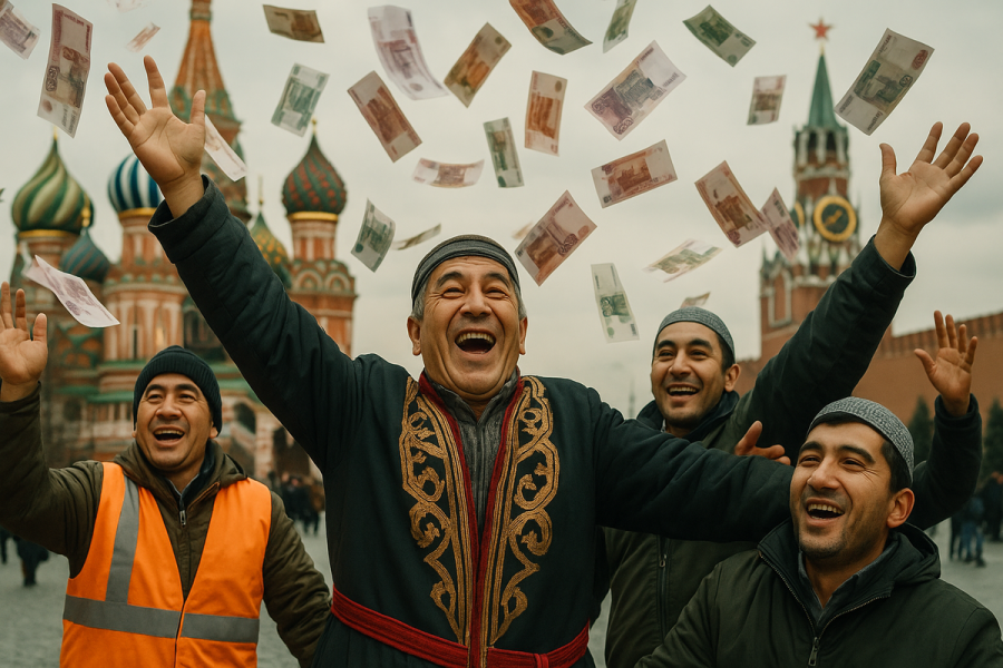 Москва повышает благосостояние Средней Азии, вкладывая триллионы и прощая долги, а заплатят за это с 1 июля россияне.