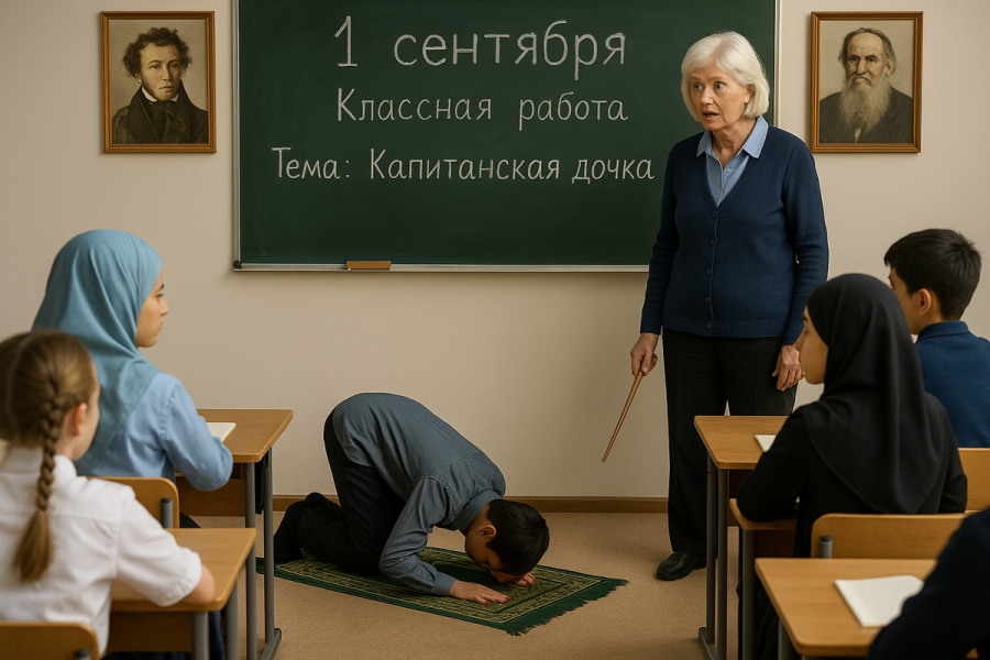 «Они уже в пятом классе делают намаз, ассимилировать их невозможно»: русский учитель рассказал, каково это — учить детей приезжих.