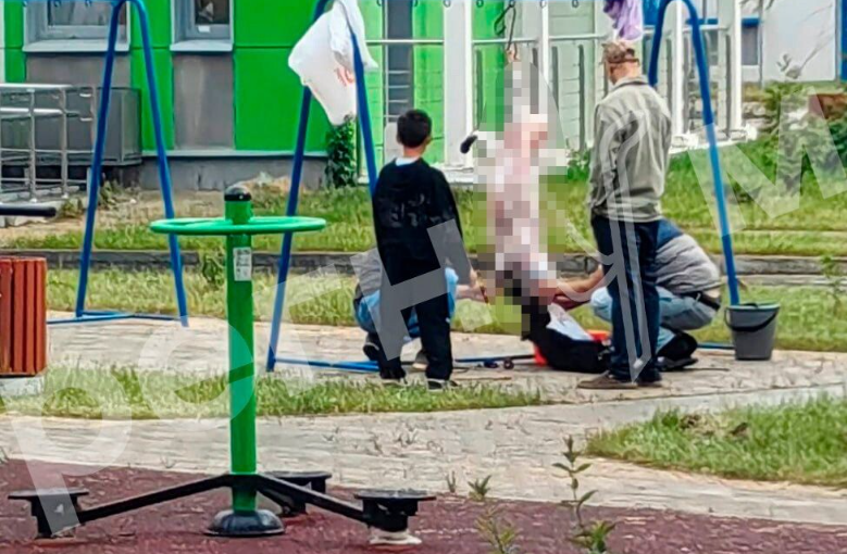 Иностранцев, которые устроили на детской площадке пиршество с убийством барана, ждёт выселение.
