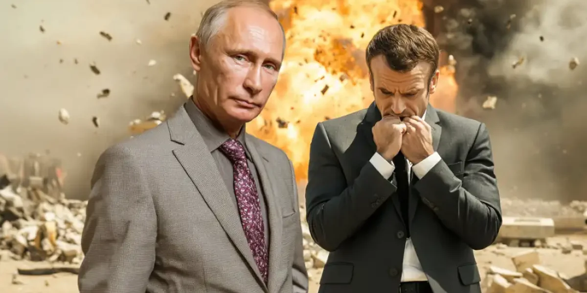 «Ну вот и все, гады!» Трусишка Макрон кинул Зеленского — ВКС РФ разнесли ЦПР в Киеве. Путин прогнал НАТО с Украины?