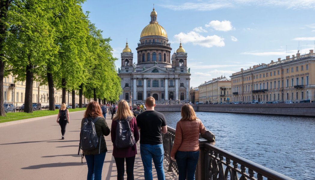 Мужчина с гербом Литвы гулял по Питеру 2 часа – и рассказал, чем всё кончилось