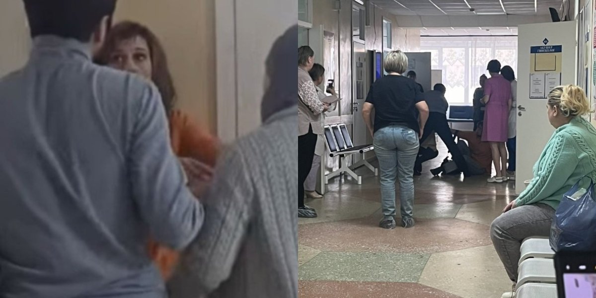 «Это я приезжая? Я здесь родилась!»: женщина в хиджабе влетела без очереди женскую консультацию и напала на беременную
