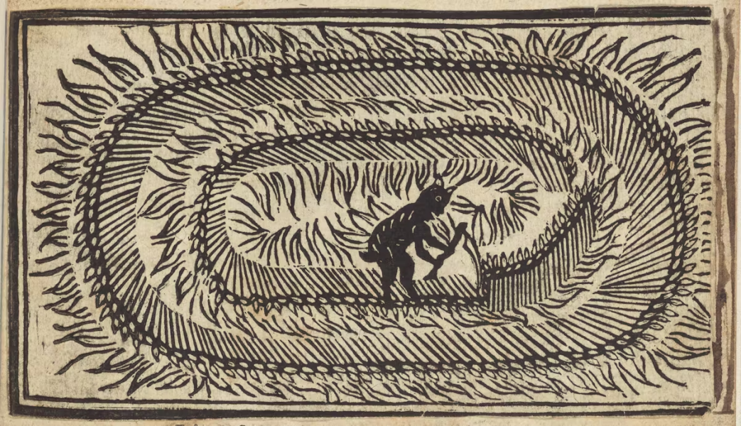 «Дьявол-косарь» (1678), или самое раннее известное изображение круга на поле