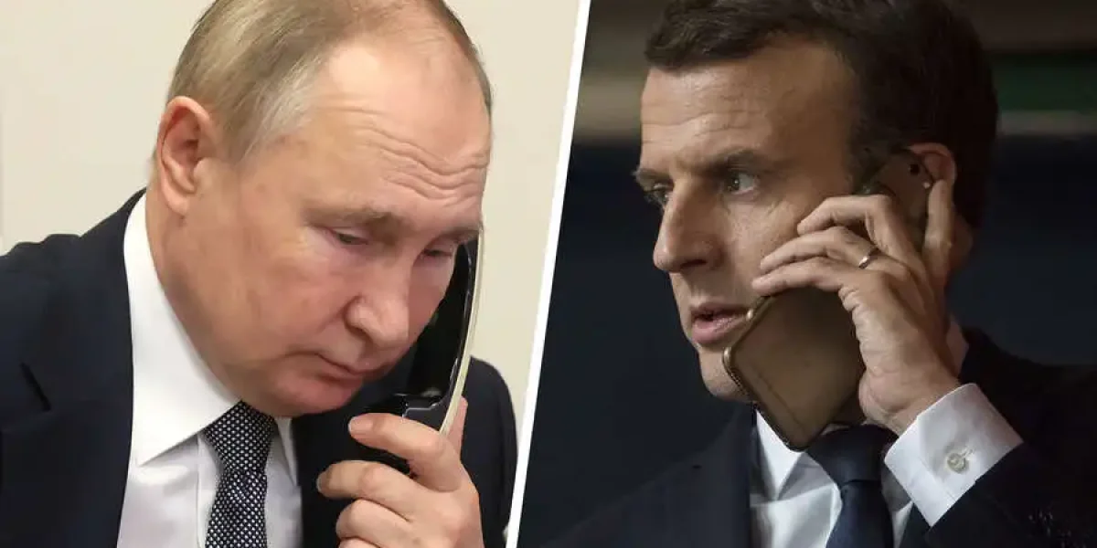 Удар в спину Западу: Раскрыт секрет звонка Макрона Путину