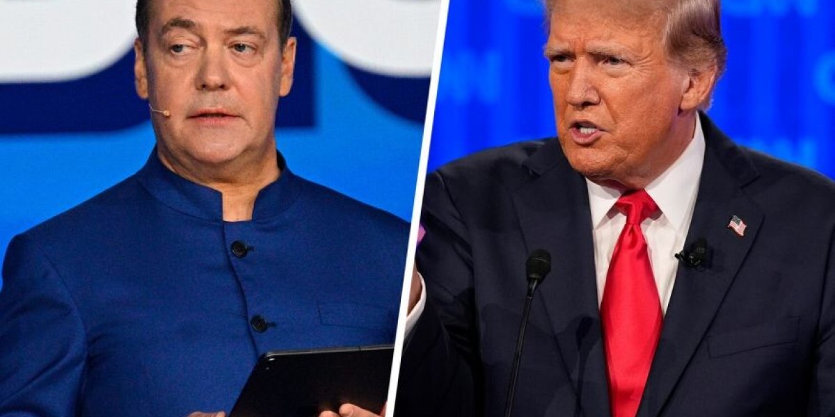 «Несостоявшийся президент»: Трамп нагрубил Медведеву