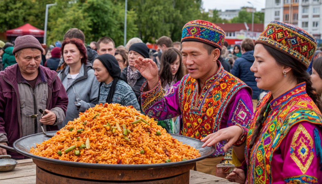 В Красноярске плов для иностранцев – бесплатно, для русских – 300 рублей: спасибо мэрии за праздник