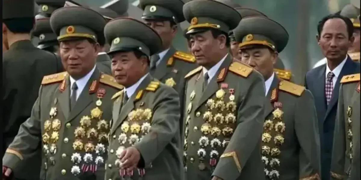 Откуда на кителе военных Северной Кореи столько медалей, если их армия не воевала более полувека?