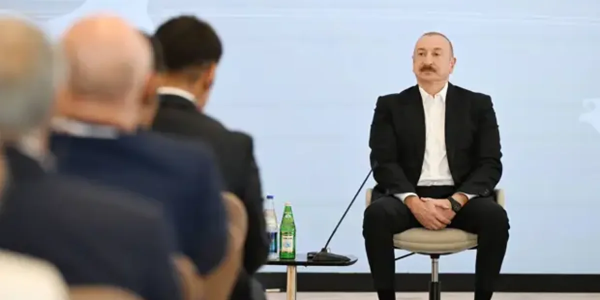 "Россия на Кавказе - никто, и звать ее никак". Алиев усиливает флот Каспия и обращается к Трампу