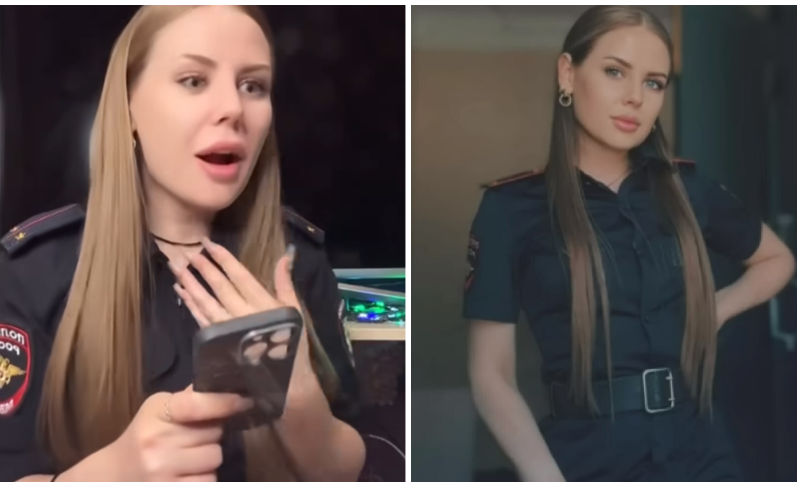 Самая красивая участковая откровенно рассказала о своей нищенской зарплате, после чего её с треском выгнали из органов.
