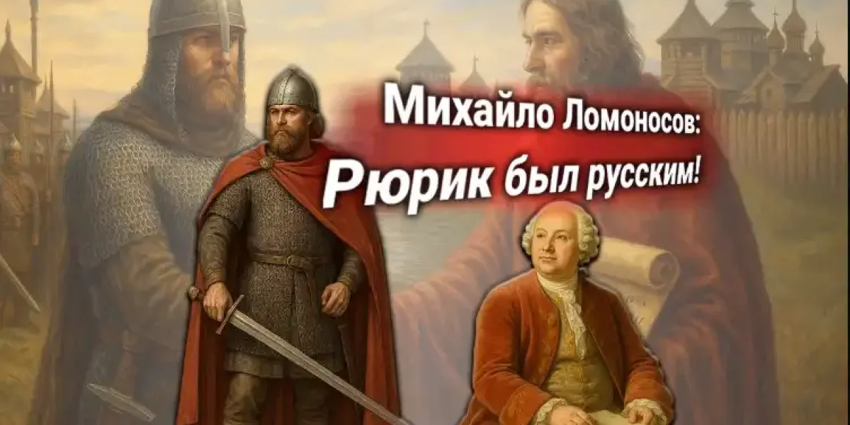 Крест на нормандской версии: Ломоносов доказал — Рюрик был русским