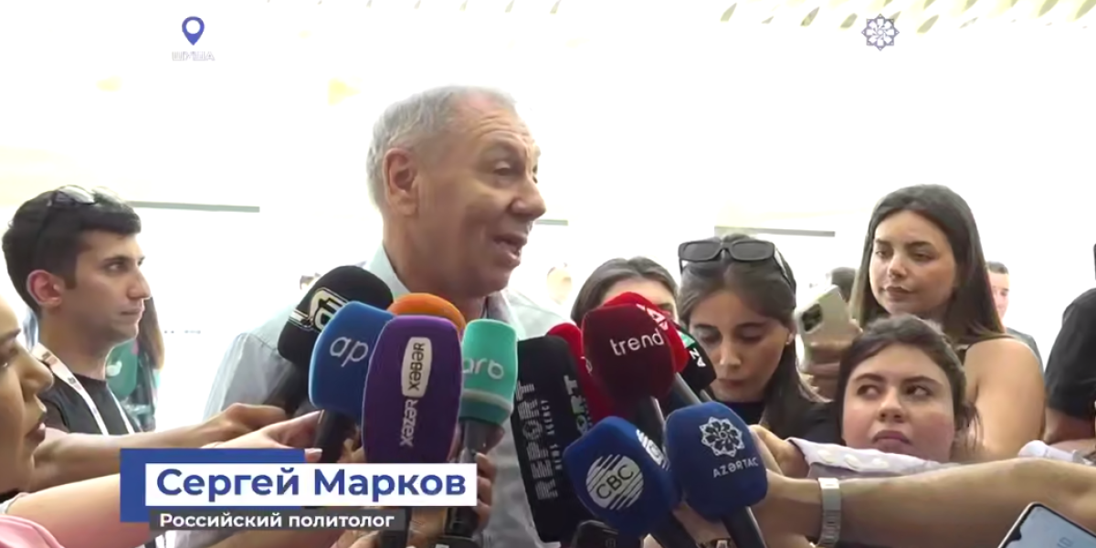 Оказывается, что Сергей Марков* иностранный агент. Очевидно, азербайджанский. Что он сам об этом думает
