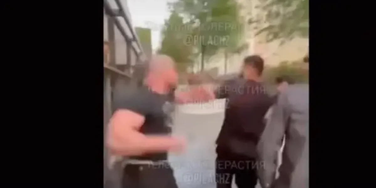 «Мы разнесем ваш клуб, мамой клянусь!» Драка 5 кавказцев и 3 русских охранников клуба "Неон". Видео