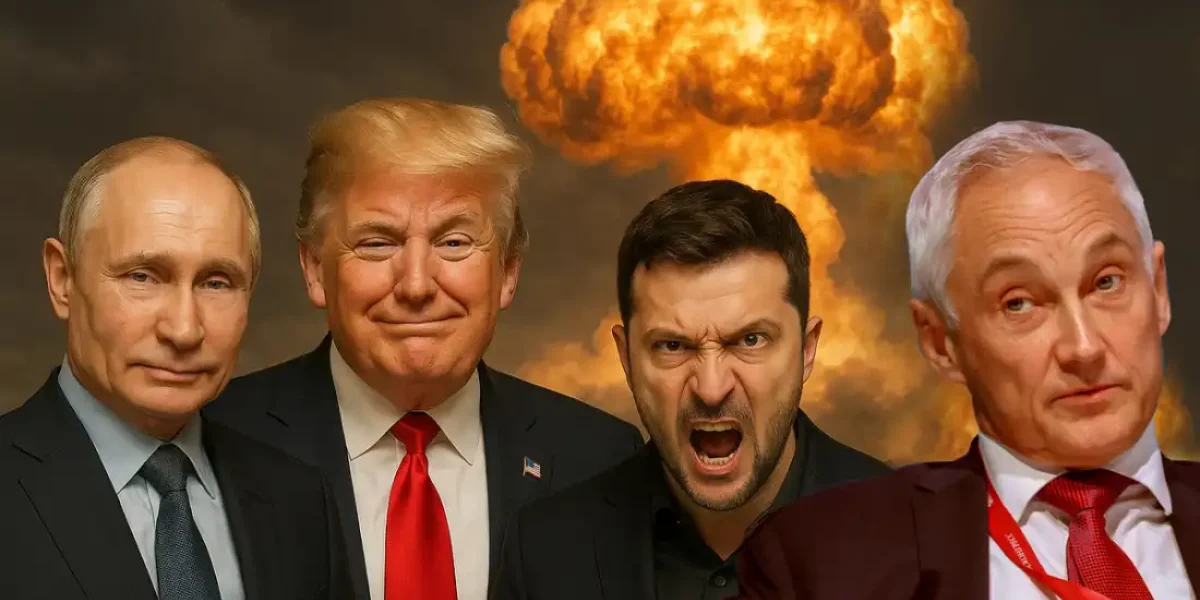 Вот это бахнули! Зеля пакостит перед встречей Путина и Трампа. Жуткий ответ Белоусова — Украина пылает