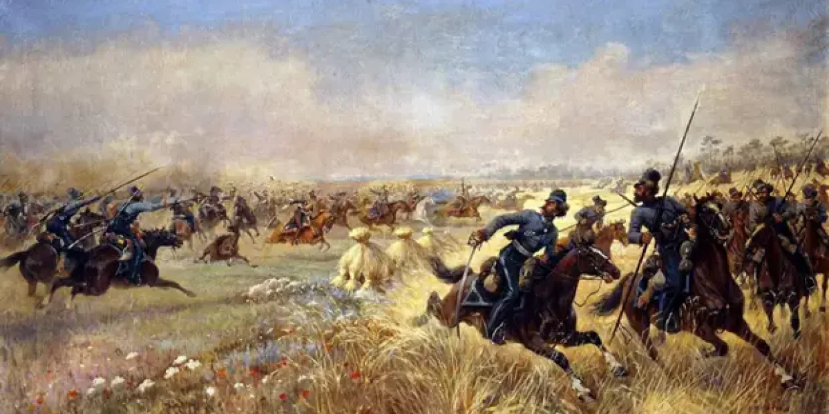 Поляков били, бьем и будем бить. Ловушка 1812 года на картине Мазуровского