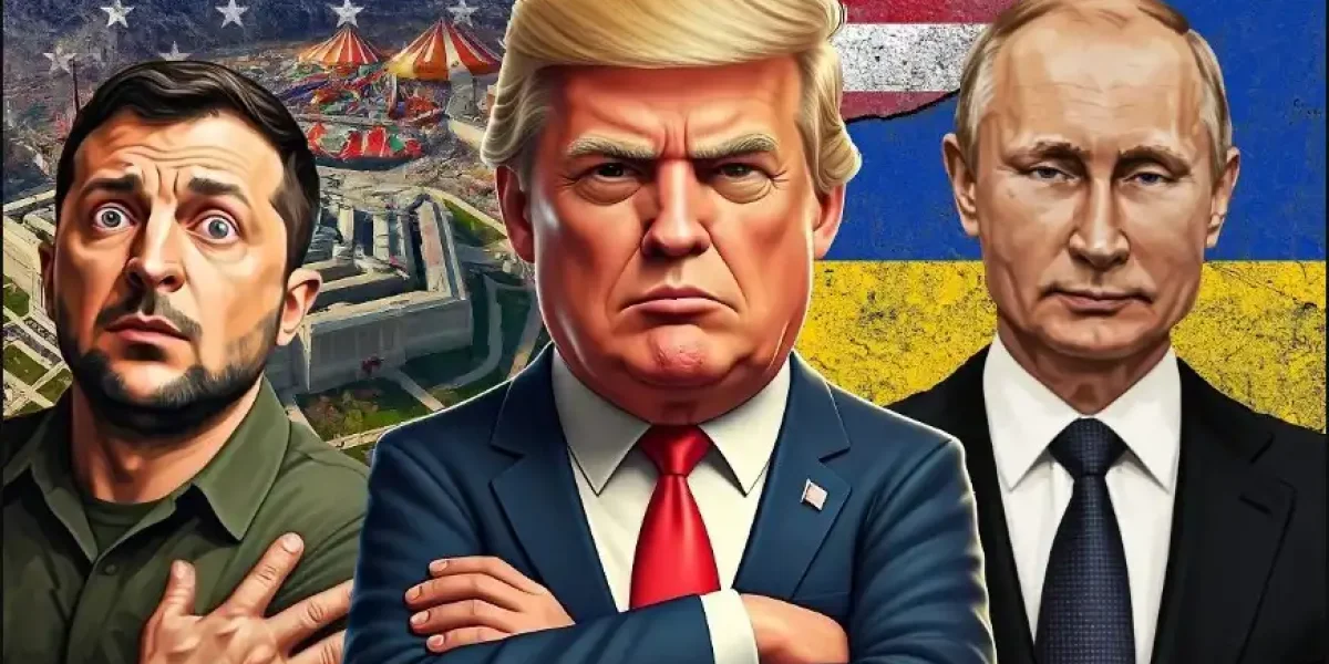 Как Трамп и Зеленский пугают мир, но выходит смешно
