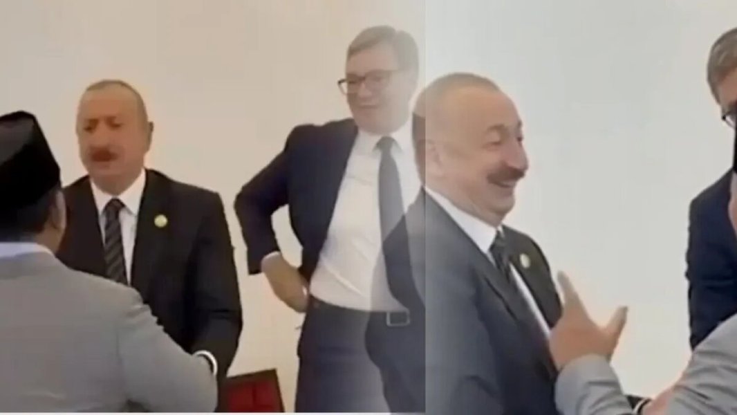 "Конфуз Алиева виден на лице": Когда зашёл Путин, все изменились. Военкор: "А теперь внимание на супругу"