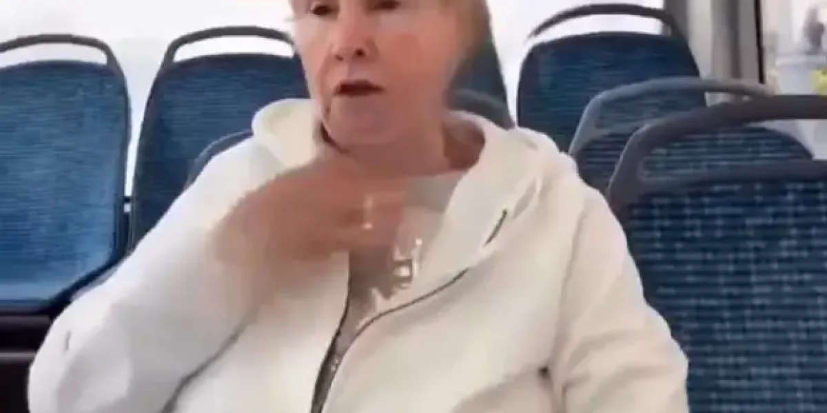 75-летняя бабушка дала подзатыльник мигрантше-зайчихе в московском автобусе. Видео