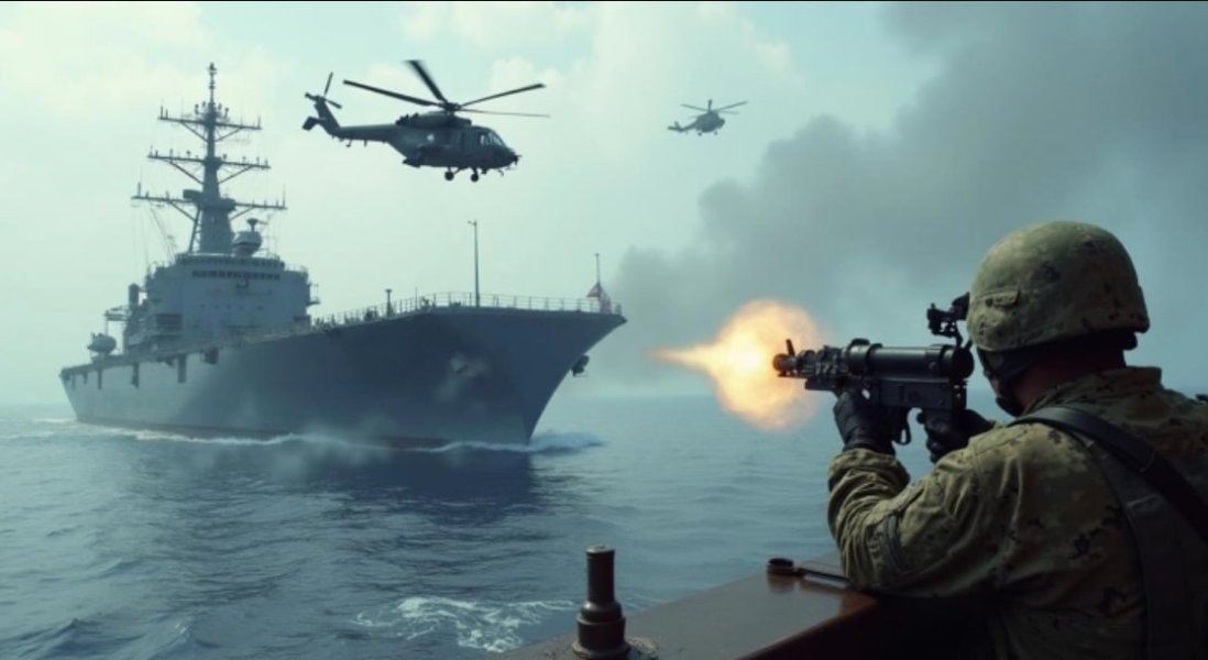 Всё стало окончательно ясно. Война переносится на море: Точки ударов названы