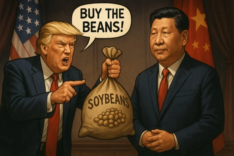 В США сочли нежелание Китая покупать соевые бобы «враждебным актом» В США сочли нежелание Китая покупать соевые бобы «враждебным актом»