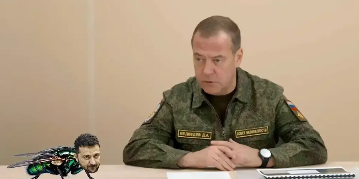 «Туда ему и дорога»: Медведев сделал новый прогноз по судьбе Зеленского