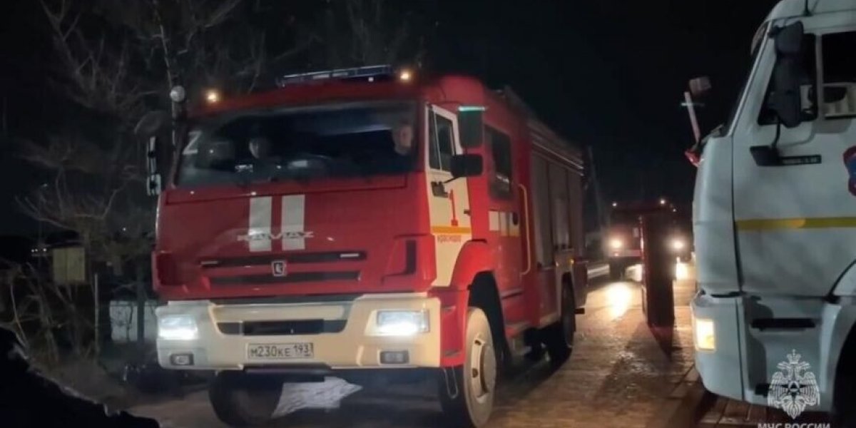 Ночная атака дронов на Краснодарский край: пожары, раненые и ликвидация диверсии на железной дороге