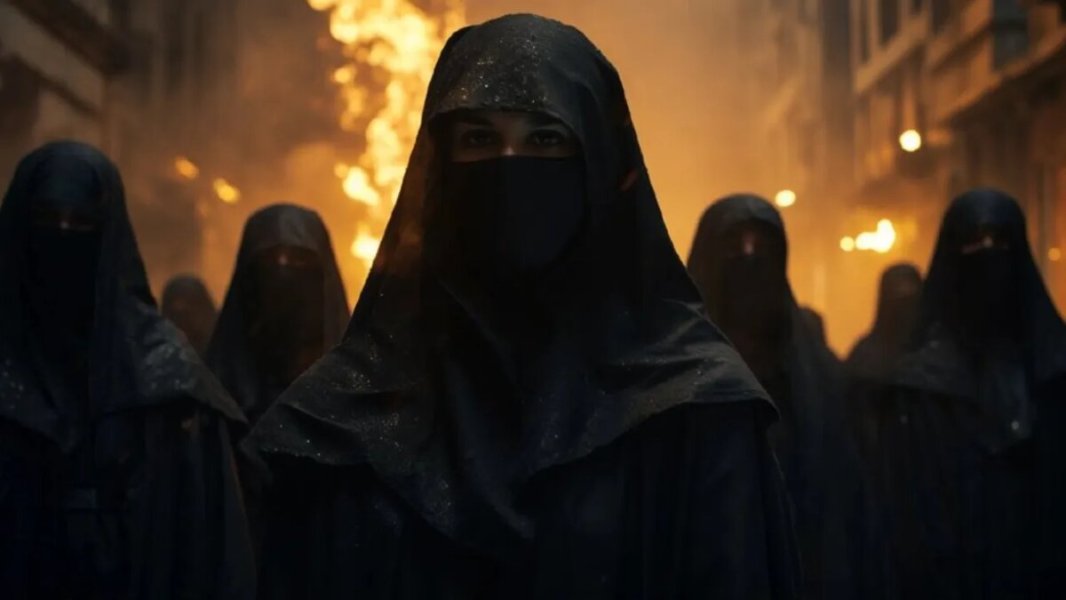 Ленинградские школьники нарядились в джихадистов: "В таких одеждах убивали русских на Дубровке"