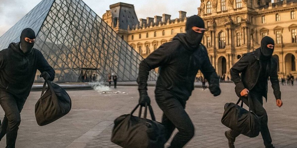 Париж в панике: славяне «увели» сокровища Лувра
