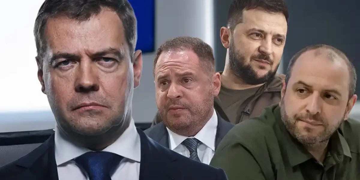 «Зелёная гнида», «генитальный музыкант», «обдолбанный паяц» - Медведев проанализировал ситуацию вокруг Зеленского и коррупционного скандала на Украине «Зелёная гнида», «генитальный музыкант», «обдолбанный паяц» - Медведев проанализировал ситуацию вокруг Зеленского и коррупционного скандала на Украине