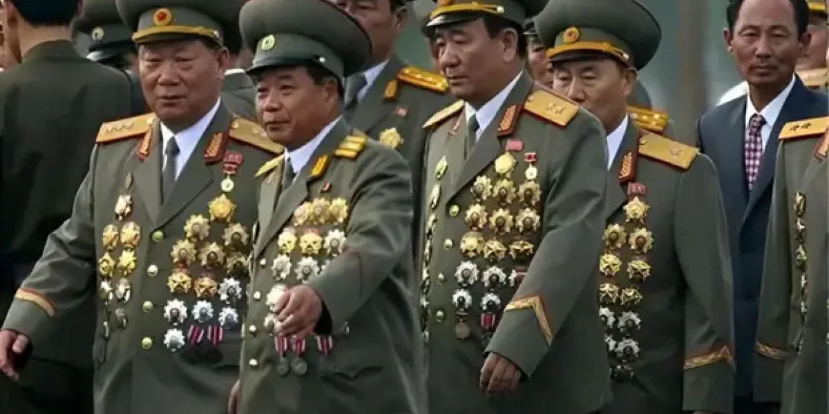 Откуда на военных Северной Кореи столько медалей, если их армия не воевала более 50 лет? Откуда на военных Северной Кореи столько медалей, если их армия не воевала более 50 лет?