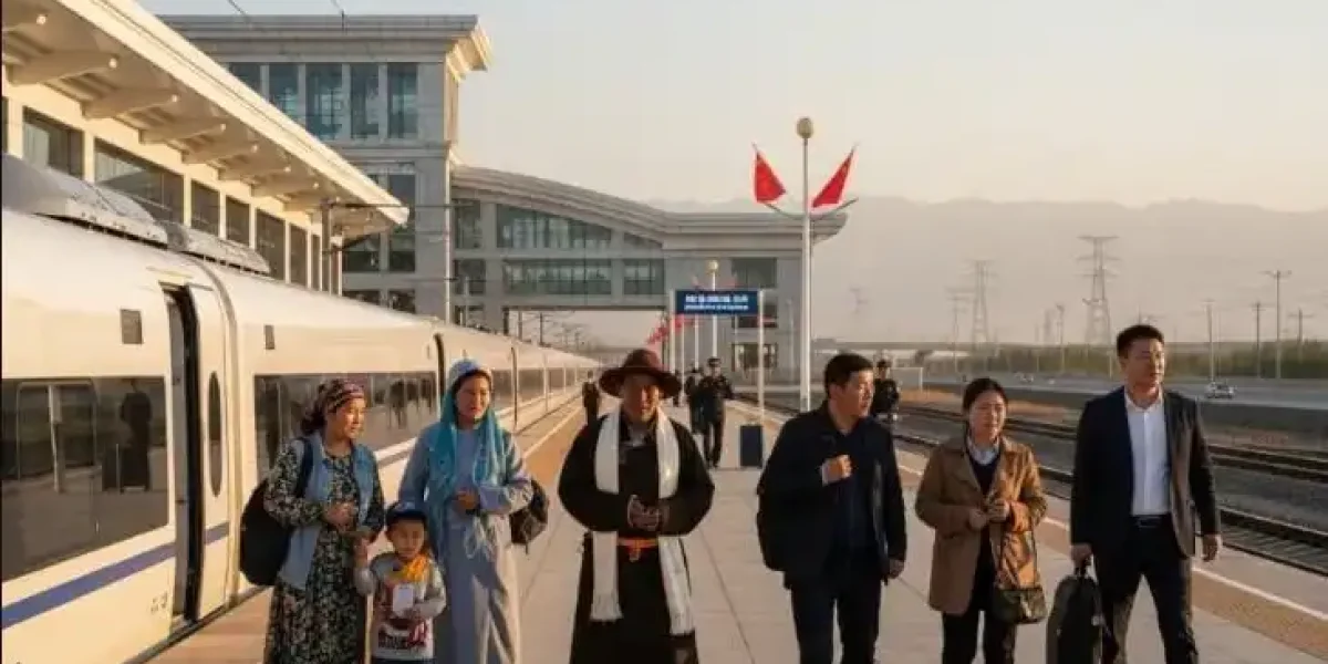 Почему в северо-западной части Китая практически никто не живёт: что значит линия Хэйхэ-Тэнчун